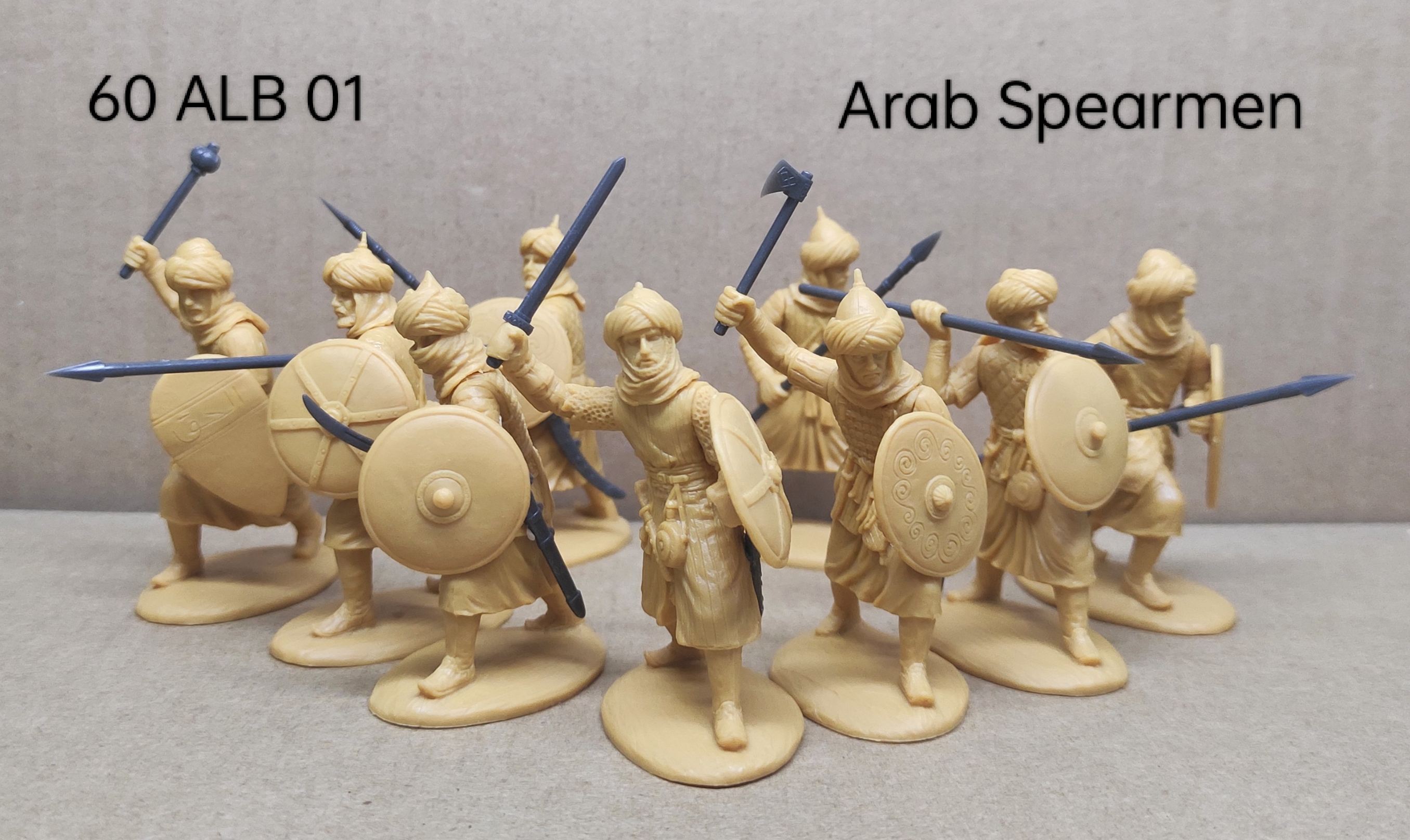 60 ALB 01 Arab Spearmen (Medieval)